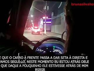 Pregnant Brazilian wife gives ass to huge guy in cuckold humiliation.