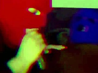 I am an amateur latina wife giving my black lover a sloppy deepthroat and handjob while my husband watches our interracial homemade fun