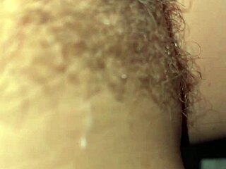 Imagine Giving Me an Oily Massage Leading to Explosive Cumshot on My Hairy Big Ass