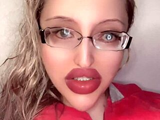 Raw Intensity In Full Movie! Fetish Storyline With Russian Beauty In Glasses And Lipstick Explodes!