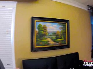 Redhead Cutie Carolyn Deep Fingers Shaved Pussy While Deepthroating Hard Cock For Facial Cumshot