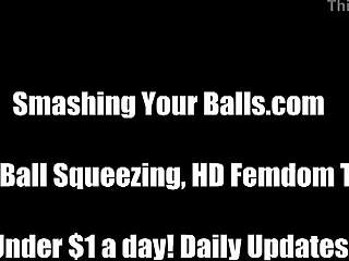 Follow These Steps for Intense Self Ballbusting Training in Femdom Style