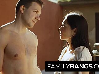 Oh My God! Brunette Teen Whore Cheats Riding Bareback On Hairy Cock In Cowgirl And Sideways Positions