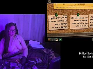 what if those hidden brunette bbw secrets with big natural tits and long hair finally get exposed in naked play through part 4?