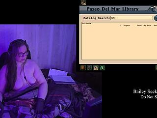 what if those hidden brunette bbw secrets with big natural tits and long hair finally get exposed in naked play through part 4?