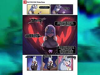 I participate in a wild group banging scene from the comic