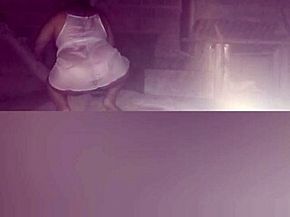 Stepmom masturbates while alone at home