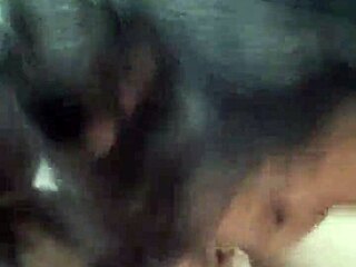 Wow, cuckold husband invites fan to cum on latina wife's face together!