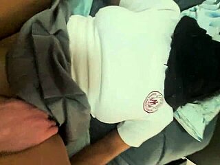 compilation of amateur creampies with darkkittyve in bedroom and ass shaking