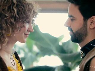 In a wild gangbang session, petite blonde Serafina Sky takes double penetration and gets banged hard.