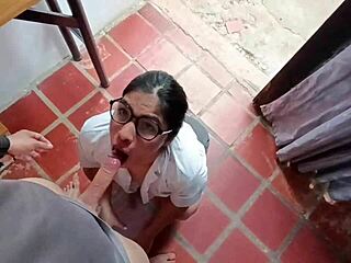 Amateur Couple Enjoys Sexy Bent Over Anal Sex After School In Doggystyle