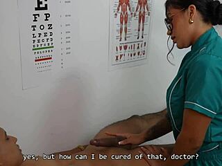 Slutty Doctor Mariana Martix Seduces Patient Angel Cruz for Deep Anal Fucking and Cum on Ass