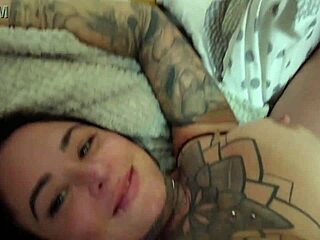 Couple Invites Sexy Milf for Threesome with Cock Sucking Pussy Licking and Intense Fucking