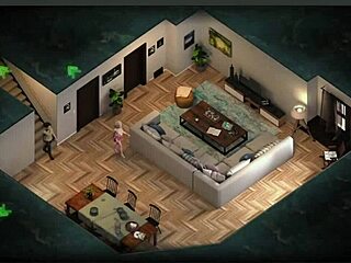 Monster Cock In 3D Hentai Game With Big Tits Anal Creampie