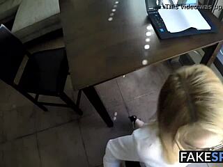 bigass teen 18+ secures internship through dedicated performance in garage setting