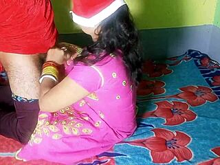 naughty bengali girl gets fucked hard in special christmas roleplay