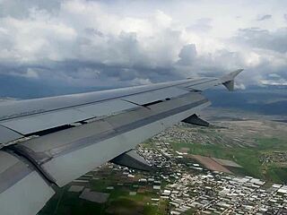 Can you believe this cute girl brought me to cum in just 2 minutes with public handjob on airplane?