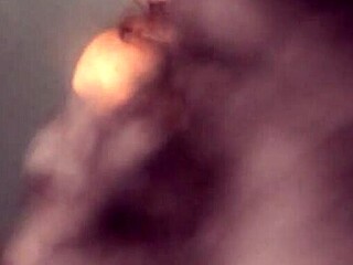 submissive blowjob slut takes on big natural tits with dildo in pov style. she milks it sloppily for ultimate pleasure.