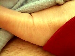 i touch myself gently in pajamas alone in the bedroom as an amateur