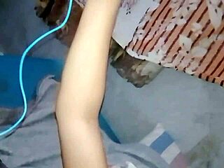 My neighbor snuck in and fucked my creamy pussy with cum inside and out