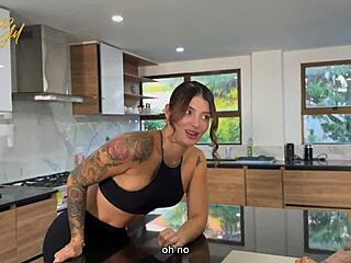 Why Did I Agree To First Time Anal With This Crazy Milf? She's My Wife's Friend - Salome Gil!