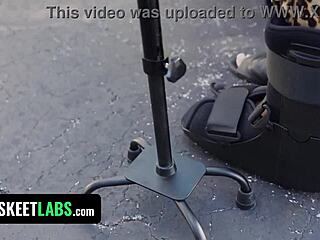 Callie Black Rides Massive Cock Hard, Holding Moans In Taboo Encounter With Intense Blowjob