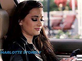 Petite 18+ brunette rims hairy lesbian beaver with passion 😈👅