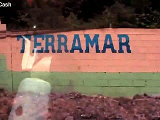 latina teen contrasts public blowjob in broad daylight