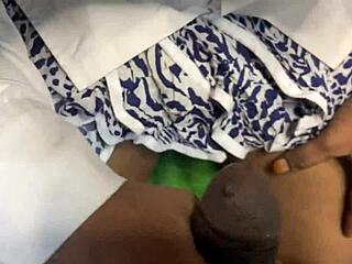 I feel so excited choding my friend's exotic aunty when she was home alone in romantic hardcore session