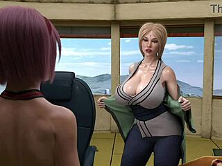 Woman With Big Tits Handles Monster Cock In Handjob And Blowjob Session