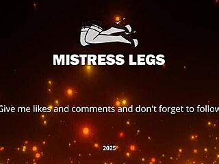 Hey, check out my cute feet in nude tights rubbing together on the autumn river bank