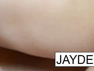 Brunette pornstar Jayden Jaymes enjoys nude lesbian oral session with big tits babe