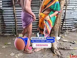 Ebony Bride Enjoys Outdoor Anal Doggystyle Wedding Sex Bang