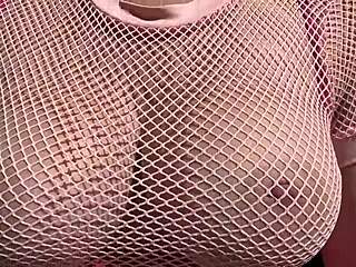 Italian Horny Milf Artemisia Love Enjoys Outdoor Public Session with Big Natural Tits Bouncing