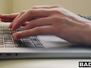 Whoa, redhead lesbian milf lauren phillips is teaching charlotte sins strapon anal with toys and fingering!