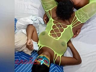 this homemade latina prostitute gets wild in a steamy session, with the guy enjoying her natural tits and hairy beaver as she rides to ecstasy, ending with cum dripping from her ass after intense anal action.