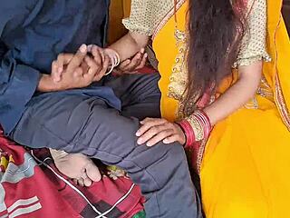 Damad's Intense Pierced Nipples Fingering Session