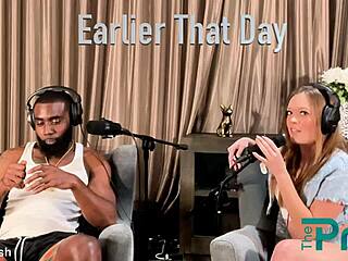 Sports Reporter Katie Kush Gets Caught Up In Interracial Squirting Threesome?