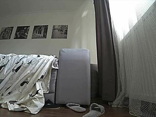 Hey, real cheating wife enjoys anal with friend while husband works