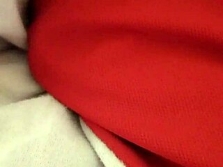 i touch myself gently in pajamas alone in the bedroom as an amateur