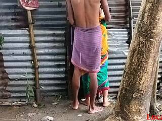 Ebony Bride Enjoys Outdoor Anal Doggystyle Wedding Sex Bang