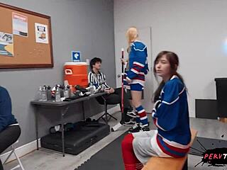 oh god, that big ass teen 18+ is totally seducing the cameraman in the locker room, i can't resist her cute blonde curves