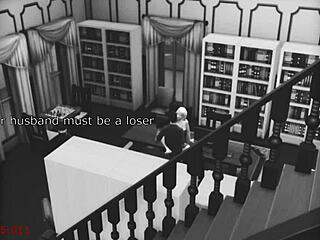 Wife Cheats By Fucking Stranger At Library On Security Cam