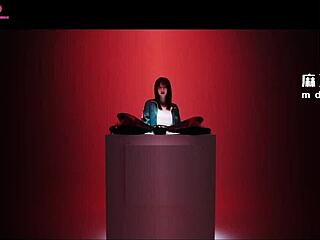 ModelMedia Asia, is this pussy game with doggystyle riding and blowjob in the parody really happening?