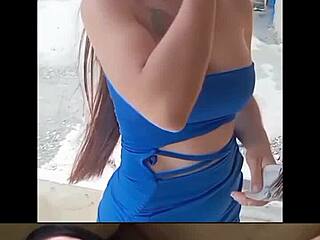 nicole medallo cute latina rides monster cock for facial cumshot