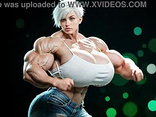 how buff will she get massive muscle growth for abigail arcane ai