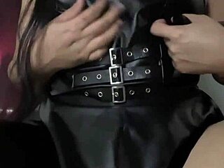 brunette latina slave astarioth follows femdom joi for humiliating anal toy play and roleplay