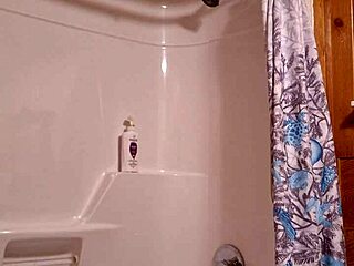 ever wondered about sneaky video capturing someone getting ready for a shower bath?
