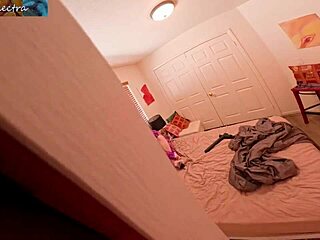 I feel so guilty but excited as curvy blonde stepmom lets me masturbate and cum in her pussy after catching me