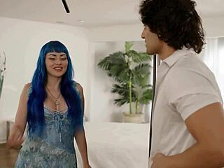 Oh yeah, that big bootied baddie Jewelz Blue is getting piped hard by her hot blind date